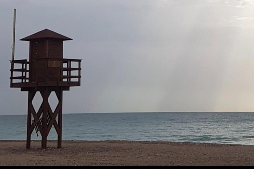 Apartamento Junto Al Mar Con Wifi Y Piscina Sagunto Eksteriør bilde